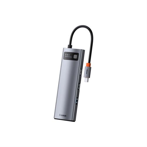 Baseus Metal Gleam 8 in 1 Multifunctional Type-C HUB