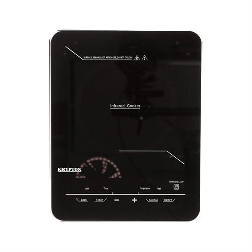 Krypton 2000W Infrared Cooker KNIC6150 Electric Infrared Glass Ceramic Cooker   Digital LED Display   8 Power Levels