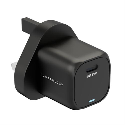 Powerology 33W GaN PD USB-C Fast Charger