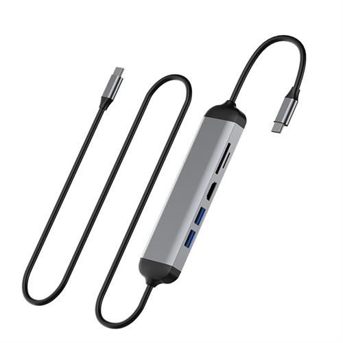 Wiwu Alpha 5 in 1 USB-C Hub A521H