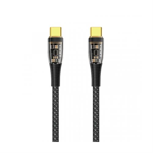 WiWU TM02 100W PD Data Cable Type-C to Type-C 2M Black