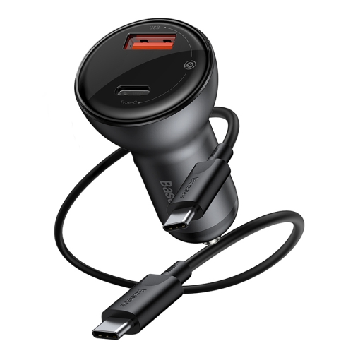 Baseus digital display car charger dual USB 4.8A 24w