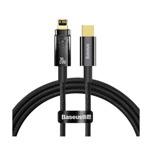 Baseus Explorer Series Auto Power-Off Fast Charging Data Cable Type-C to iPhone 20W
