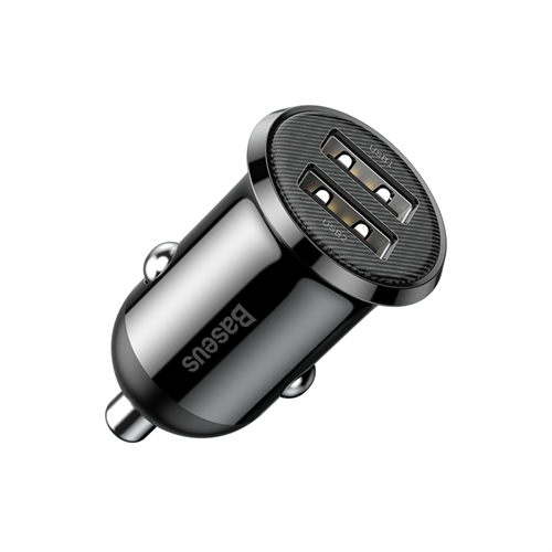 Baseus Grain Pro Car Charger (Dual USB 4.8A)