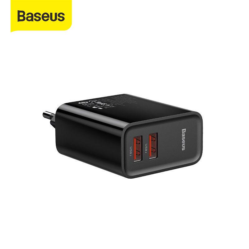 Baseus speed dual qc3.0 quick charger 30w dock