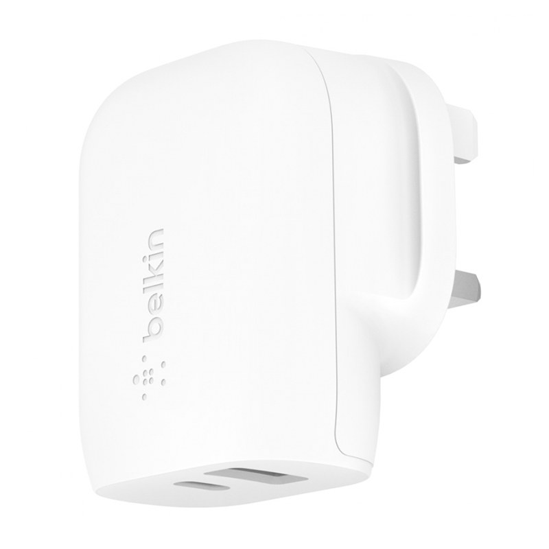 Belkin USB-C+USB-A Wall Charger 30w