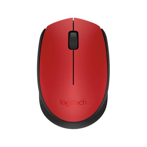 Logitech M171 Wireless Mouse-Red