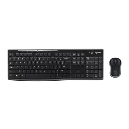 Logitech MK270R 2.4 GHz Wireless Desktop Mouse and Keyboard Combo