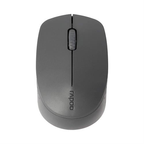 RAPOO M100 Multi-Mode Wireless Silent Optical Mouse Dark Grey, Compact
