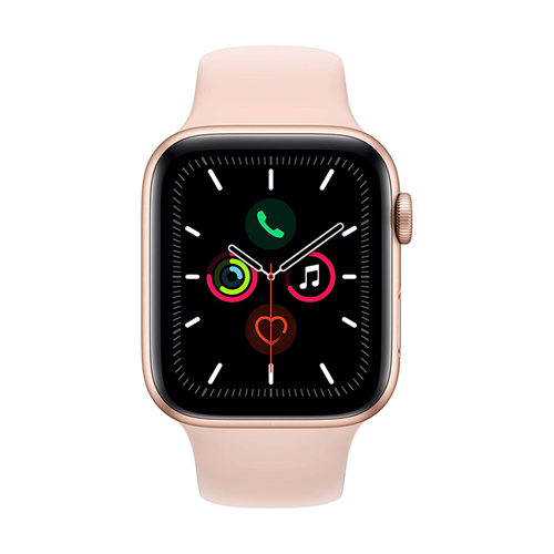 Apple Watch Series 5 44MM Rose Gold Pink Sand Sport Band