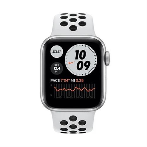 Apple Watch Series 6 40MM Silver White Nike Sport Band