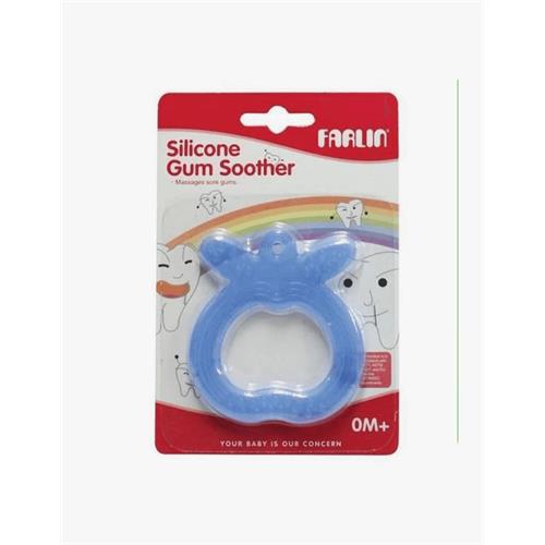 SILICONE GUM SOOTHER-BLUE