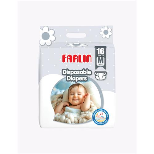 Farlin Baby Diaper 16 Pcs Medium