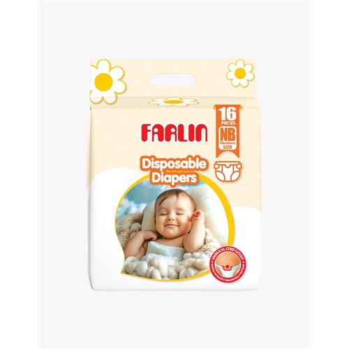 FARLIN BABY DIAPER 16 PCS NB