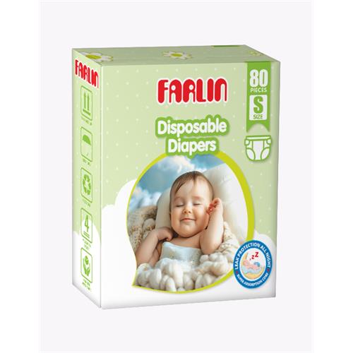 Farlin Baby Diaper 80 PCS SMALL