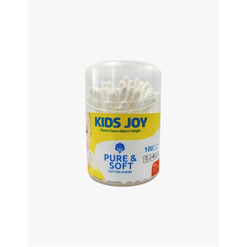 100 COTTON BUDS PLASTIC CANNISTER