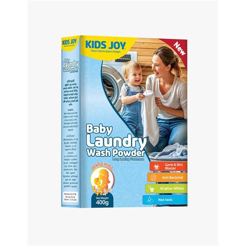 KIDS JOY BABY LAUNDRY WASH POWDER 400G-BL