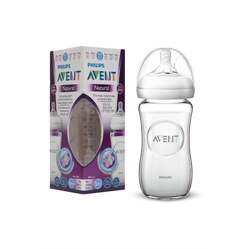 Avent Natural Glass Baby Bottle