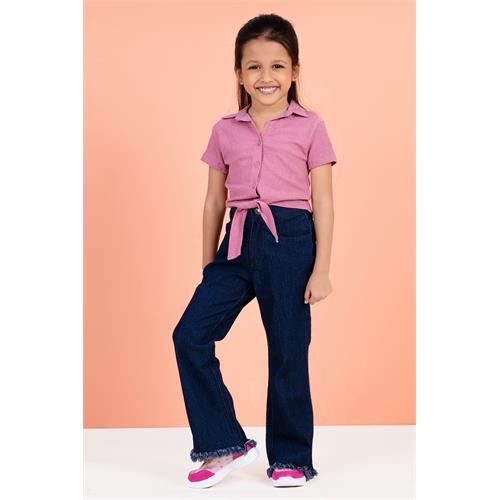 Ozone Kids Girls Casual Denim Pant