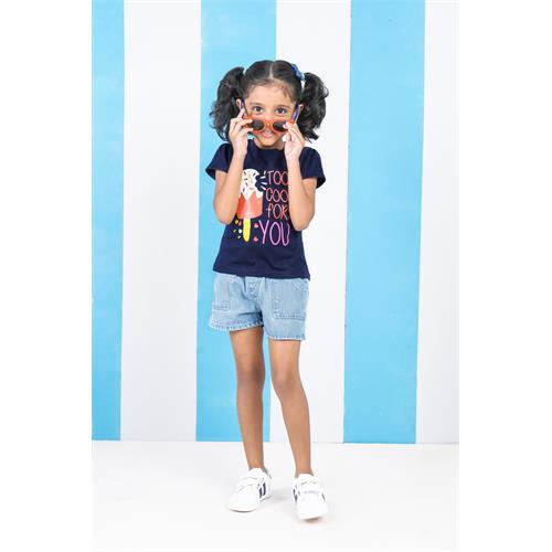 Ozone Kids Girls Casual T-Shirt