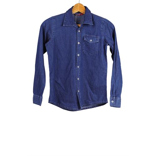 Tween Kids Girls Casual Denim Shirt