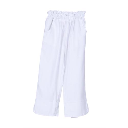 Tween Kids Girls Casual Linen Pant