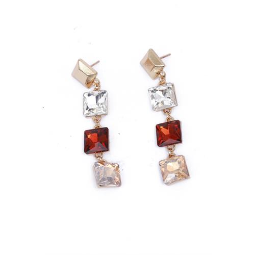 Women's Casual Stone Earring Set