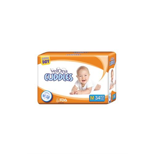 Velona Cuddles Classic Diaper Jumbo Pack - M