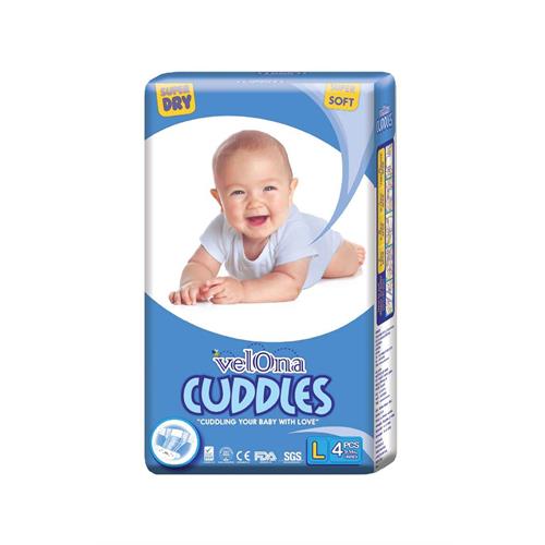 Velona Cuddles Classic Diaper L-4