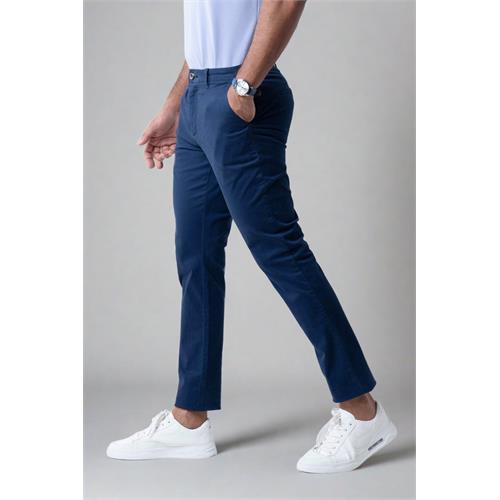 Genz Men's Casual Chino Pant