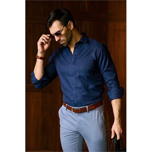 Gen Z Men's Long Sleeve Formal Shirt