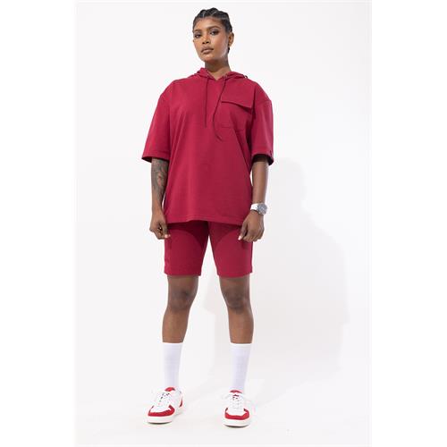 Hustle Loose Fit Oversize Casual T-Shirt