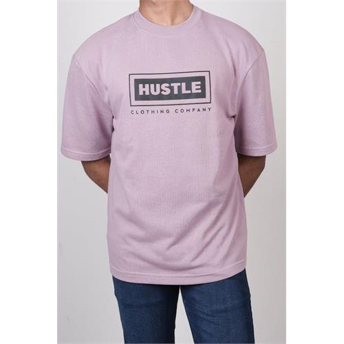 Hustle Short Sleeve Casual Oversized T-Shirt