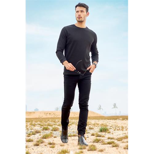 King Street Men's Long Sleeve Casual T-Shirt