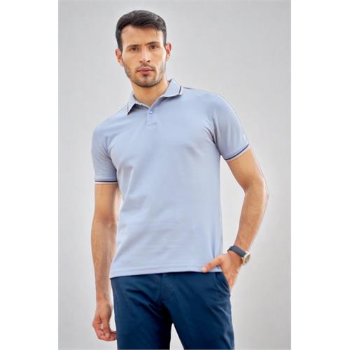 King Street Men's Short Sleeve Casual Polo T-Shirt