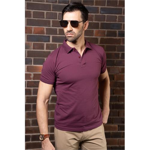 King Street Men's Short Sleeve Casual Polo T-Shirt