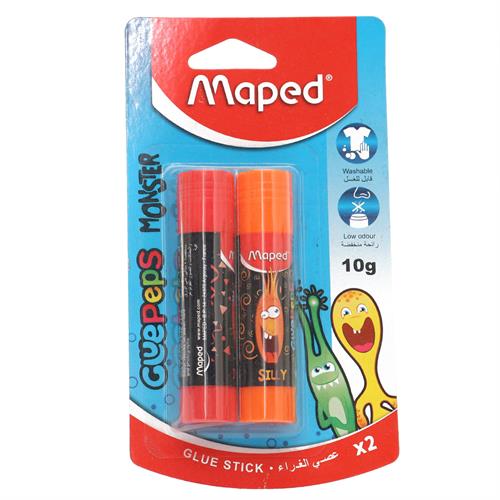 Maped Glue'Peps Monster Glue Stick 10g X 2