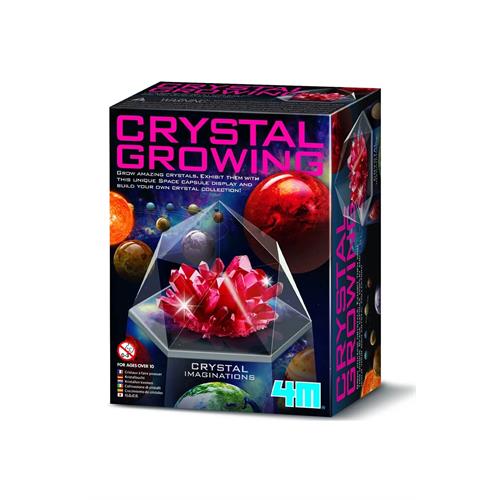 4M Crystal Imaginations Growing Kit Red