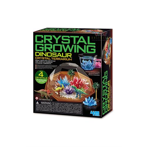 4M Dino Crystal Terrarium