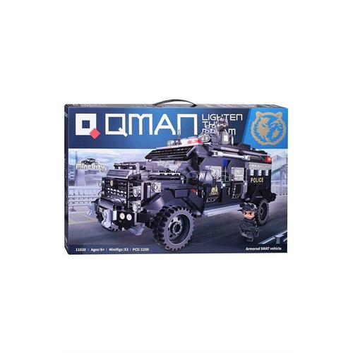 Qman Mine City Police Toy Car