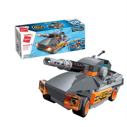 Qman Trans-Collector Thunderbolt Chariot 8 in 1: Battlefield Assault Vehicle