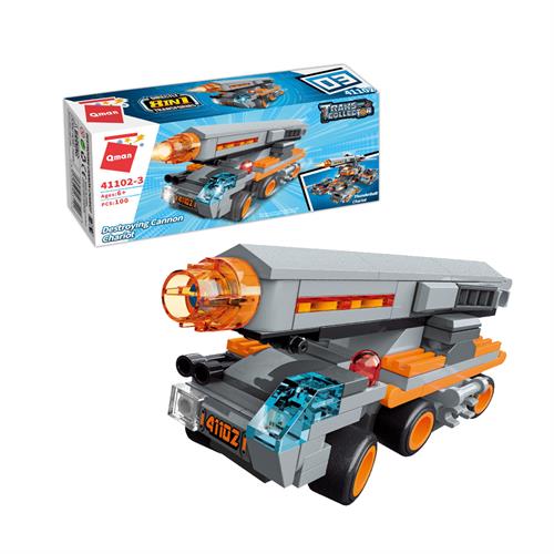 Qman Trans-Collector Thunderbolt Chariot 8 in 1: Destroying Canon Chariot