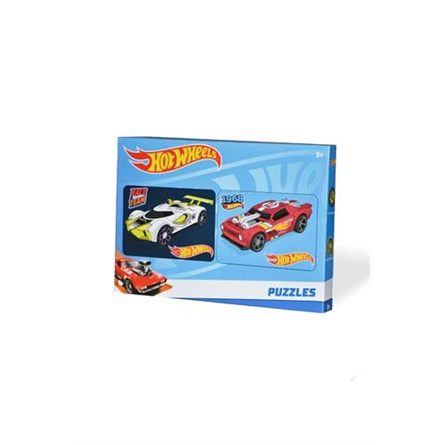 Hot Wheel Puzzle Set