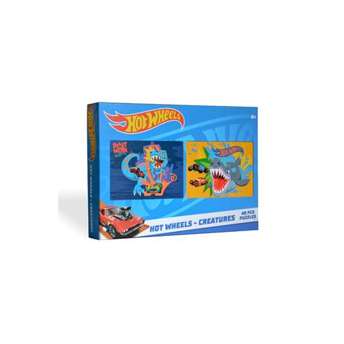 Hot Wheels Creatures 48 Piece Puzzle