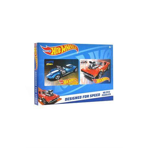 Hot Wheels Designed For Speed Puzzle Set