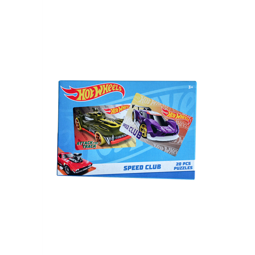 Hot Wheels Speed Club Puzzle 20pcs x 2