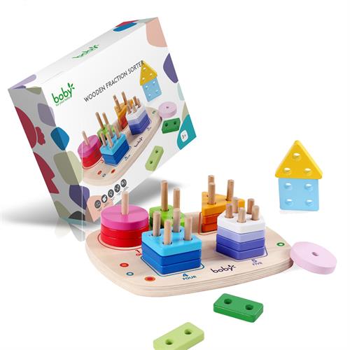 Wooden Fraction Sorter