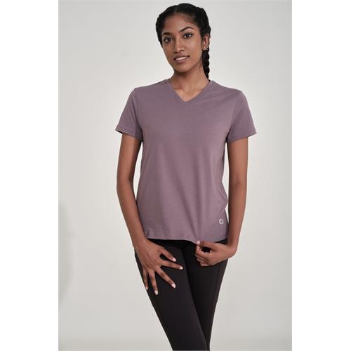 Amante Womens Sports V Neck T Shirt