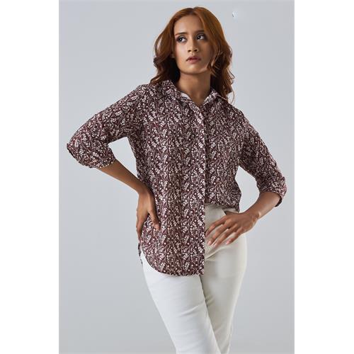 Andriana Women's Chic Office Blouse