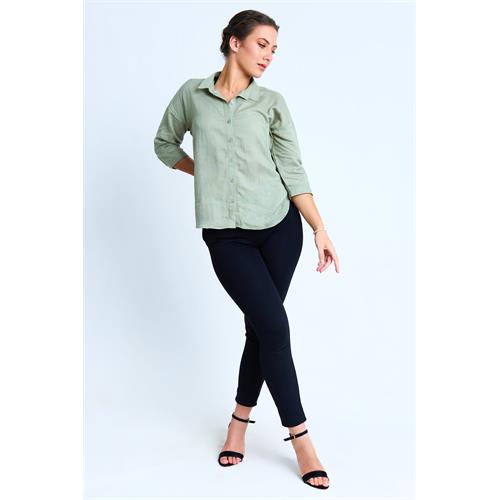 Andriana Women's Plain Office Blouse